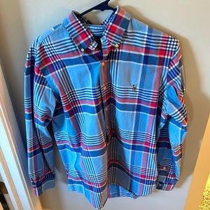 Ralph Lauren Polo men’s medium classic fit blue button-up shirt